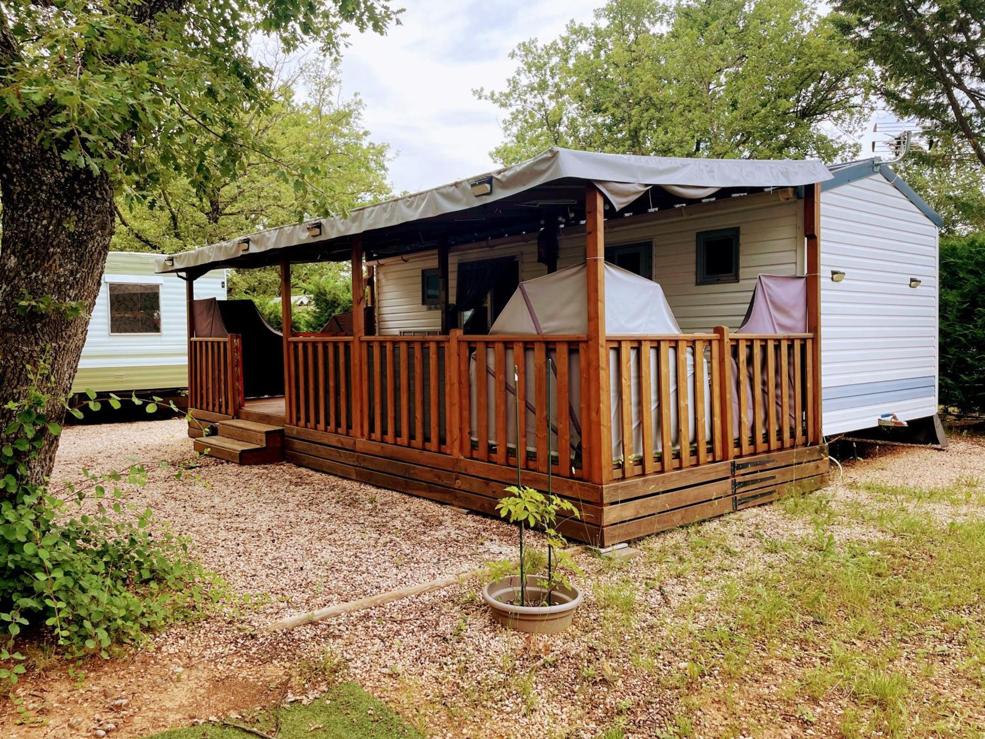 Mobilhome A Sainte Croix Du Verdon Екстер'єр фото